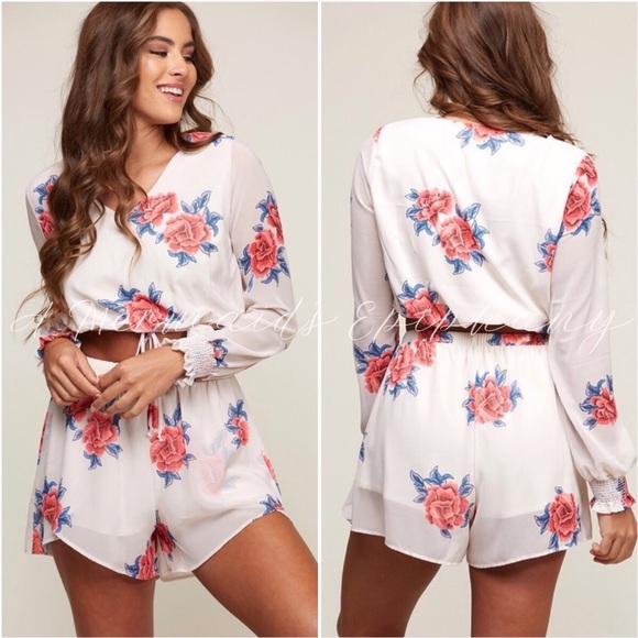 Marley | Floral Print Shorts - Picture 3 of 3